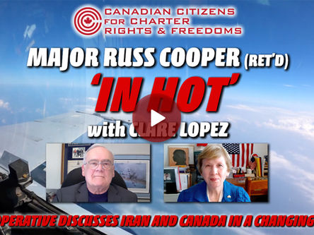 C3RF "In Hot" interview with Clare Lopez - Iran and Canada in a Changing World