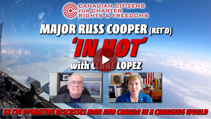 C3RF "In Hot" interview with Clare Lopez - Iran and Canada in a Changing World