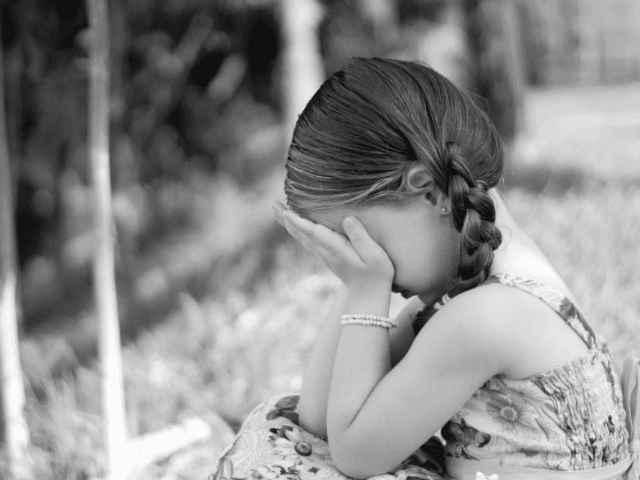 girl crying