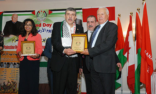 MP Iqra Khalid attended Land Day event organized by pro-Intifada Palestine House.