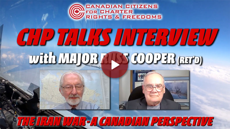CHP Talks interview with Major Russ Cooper (Ret'd)