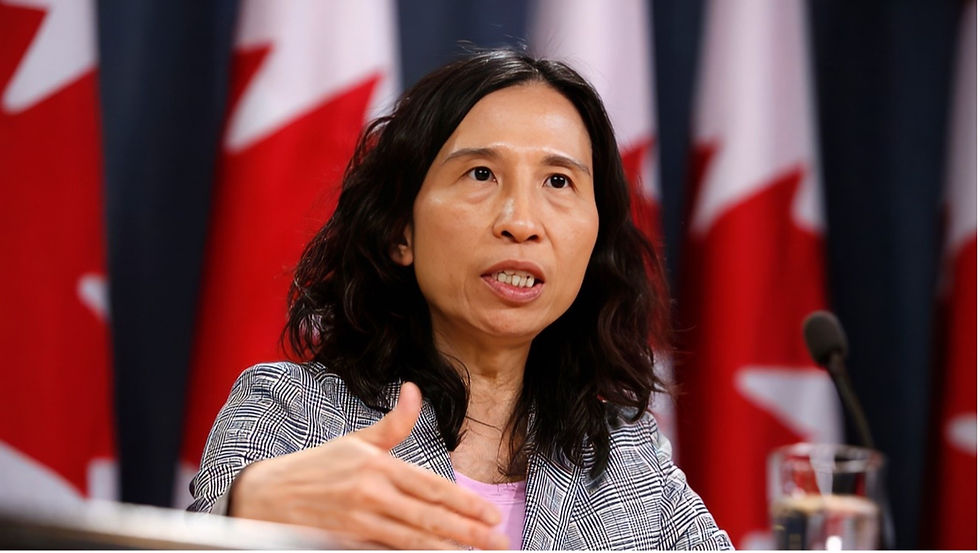 Dr. Theresa Tam walks away from Canadian public health citing "misinformation" as the problem