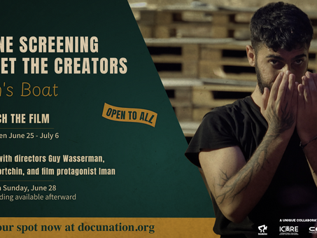 CAEF in Cooperation with DocuNation Presents Iman's Boat. Register Today.
