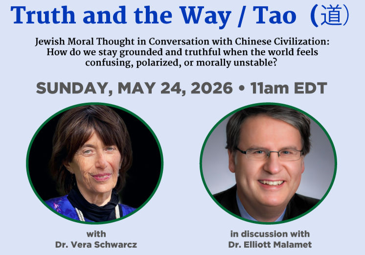 Webinar Series: Celebrating Asian and Jewish Heritage Month