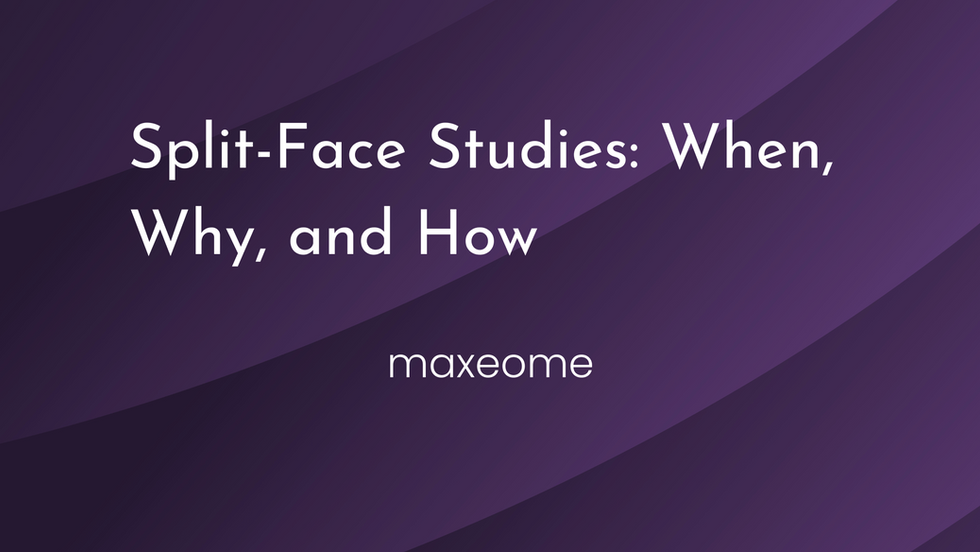 Split-face study