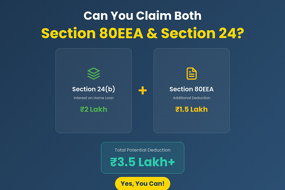 Can You Claim Both Section 80EEA and Section 24? Yes, You Can!