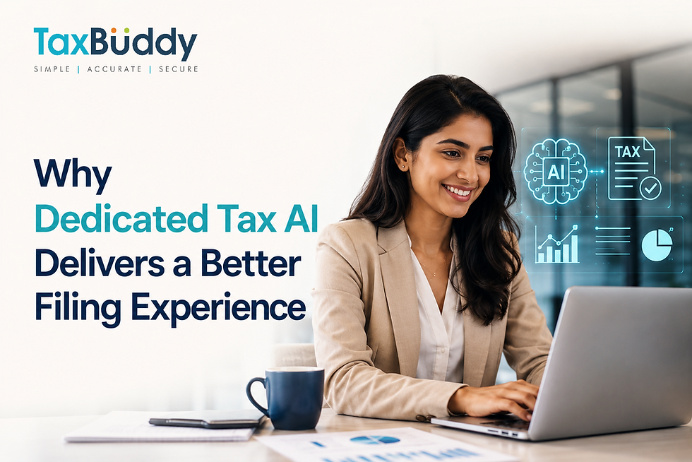 Why Dedicated Tax AI Delivers a Better Filing Experience