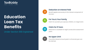 Education Loan Tax Benefits Under Section 80E Explained