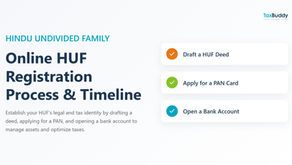 Online HUF Registration Process and Timeline