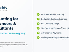 Accounting for Freelancers and Consultants: What Needs to Be Tracked Regularly