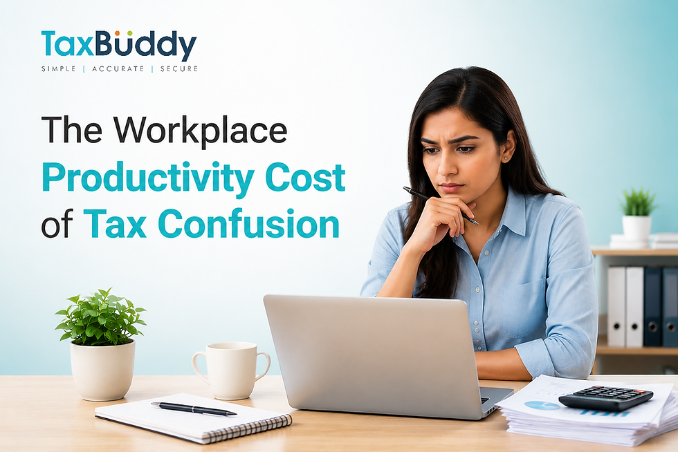 The Workplace Productivity Cost of Tax Confusion