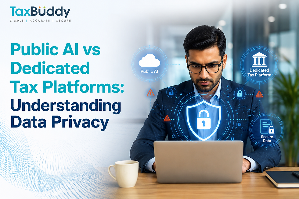 Public AI vs Dedicated Tax Platforms: Understanding Data Privacy