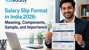 Salary Slip Format in India 2026: Meaning, Components, Sample, and Importance