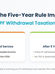 How the Five-Year Rule Impacts PF Withdrawal Taxation