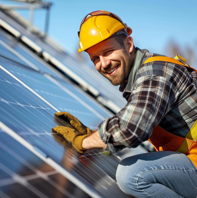 solar panels are sustainably