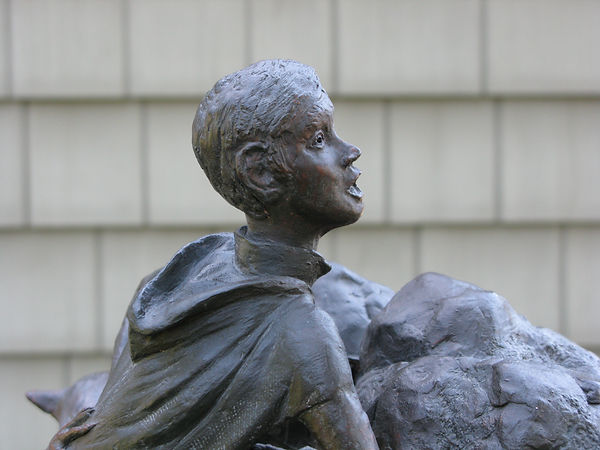 The Warden and the Wolf King (Detail) by Scott Johnson for Andrew Peterson