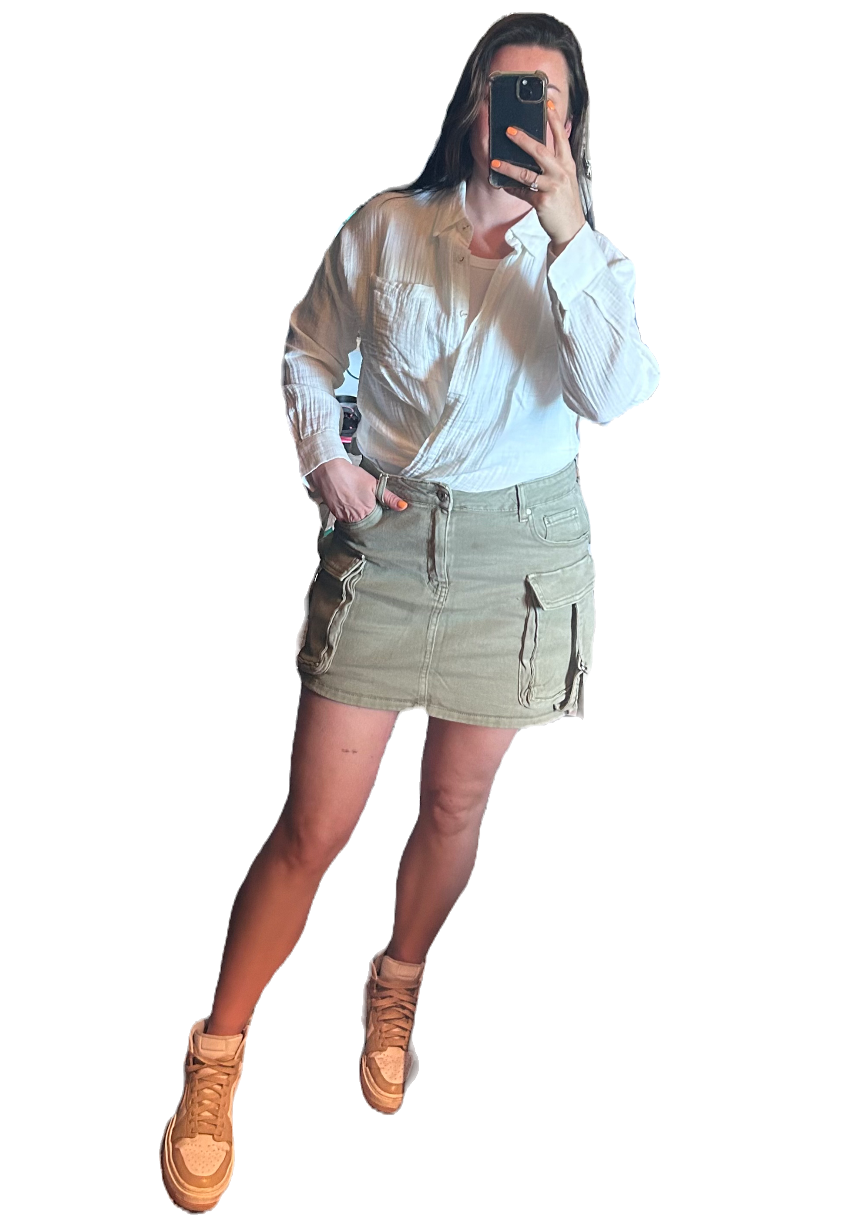 Army jeans rokje