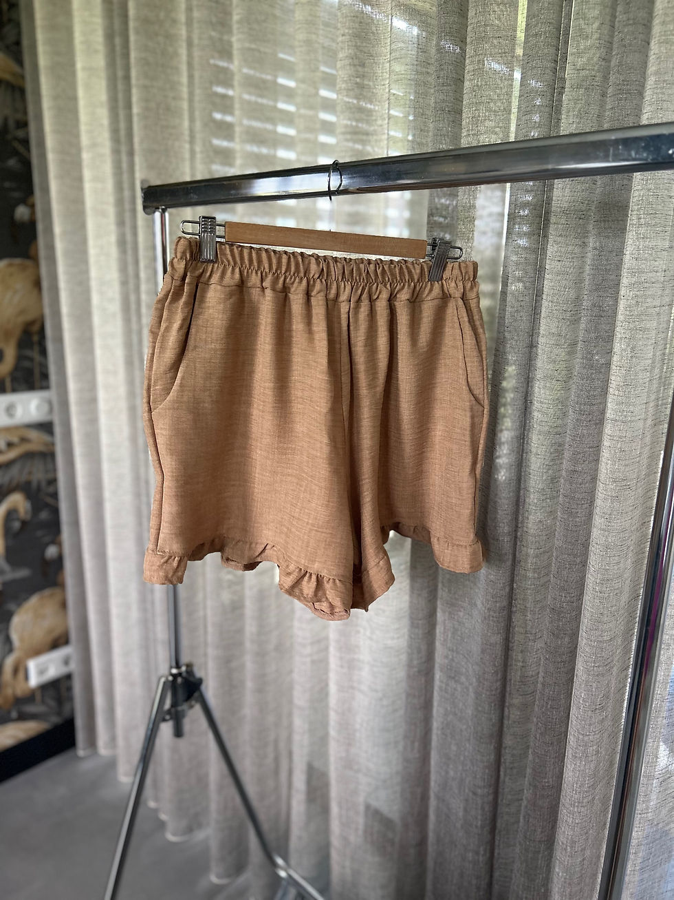 Thumbnail: Camel ruffles short 