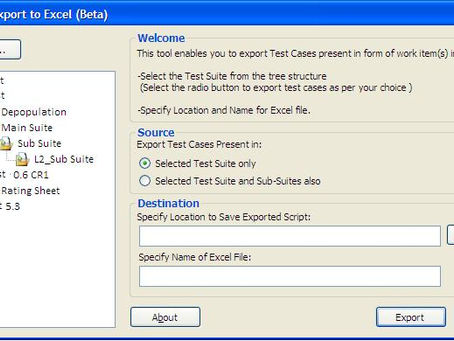 Test Case Export To Excel  Crack [Win/Mac]