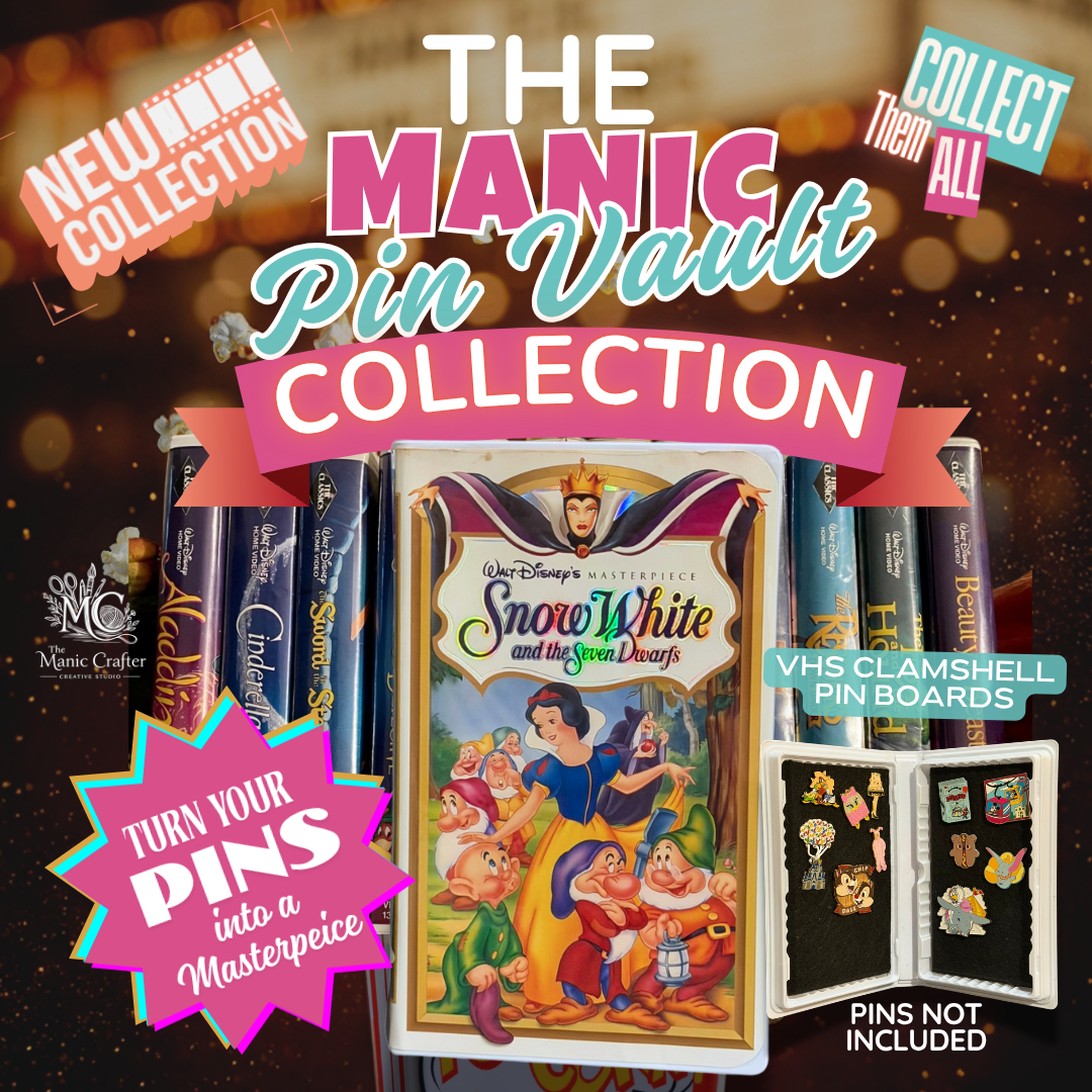 Snow White | Masterpiece | Manic Pin Vault | Handmade VHS Display