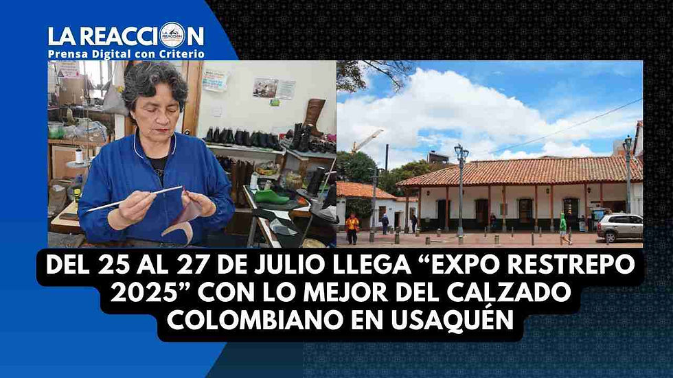 Del 25 al 27 de julio llega "Expo Restrepo 2025" con lo mejor del calzado colombiano en Usaquén