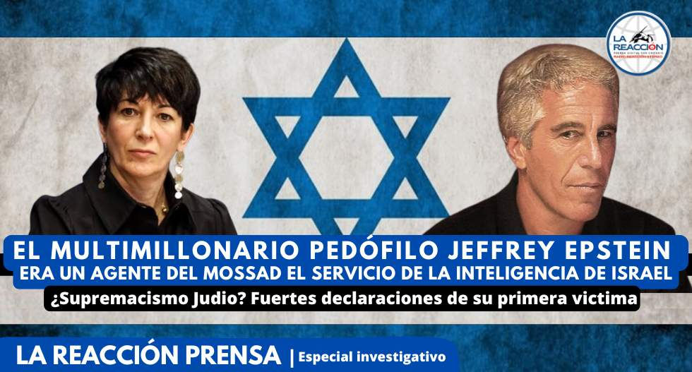 El multimillonario pedófilo Jeffrey Epstein era un Agente del Mossad el Servicio de Inteligencia de Israel