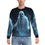 Thumbnail: Blue Ghost Men's Heavy Fleece Sweatshirt