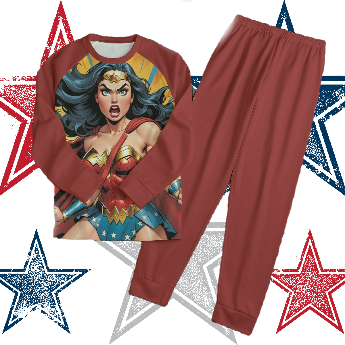 Wonder Woman Men's Outfit Set