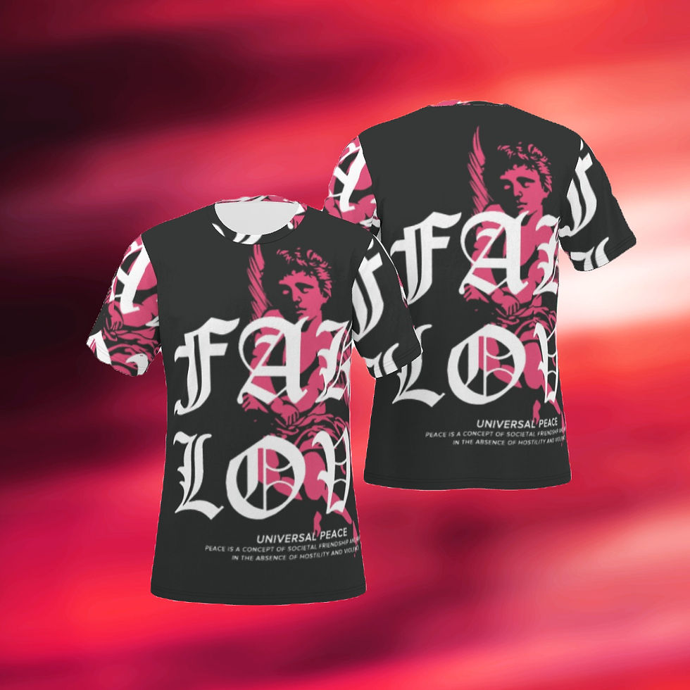 Thumbnail: Black Cotton Crewneck T-Shirt