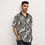 Thumbnail: All-Over Print Men's Hawaiian Shirt With Button Closure