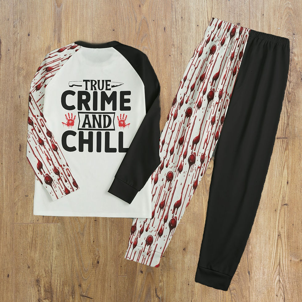 Thumbnail: True Crime and Chill Men's Outfit Set