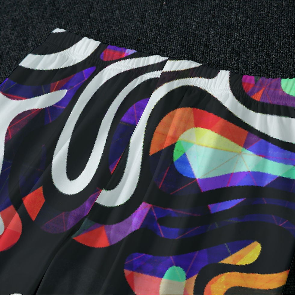 Thumbnail: Psychedelic Women's Raglan Sleeve Pajamas