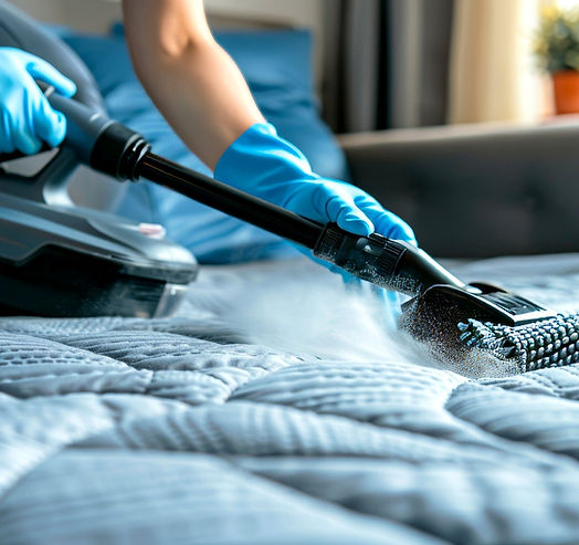 Nettoyage professionnel de matelas à l’aide d’un injecteur-extracteur à domicile. ProffiCleaner élimine acariens, taches et allergènes pour un sommeil sain.