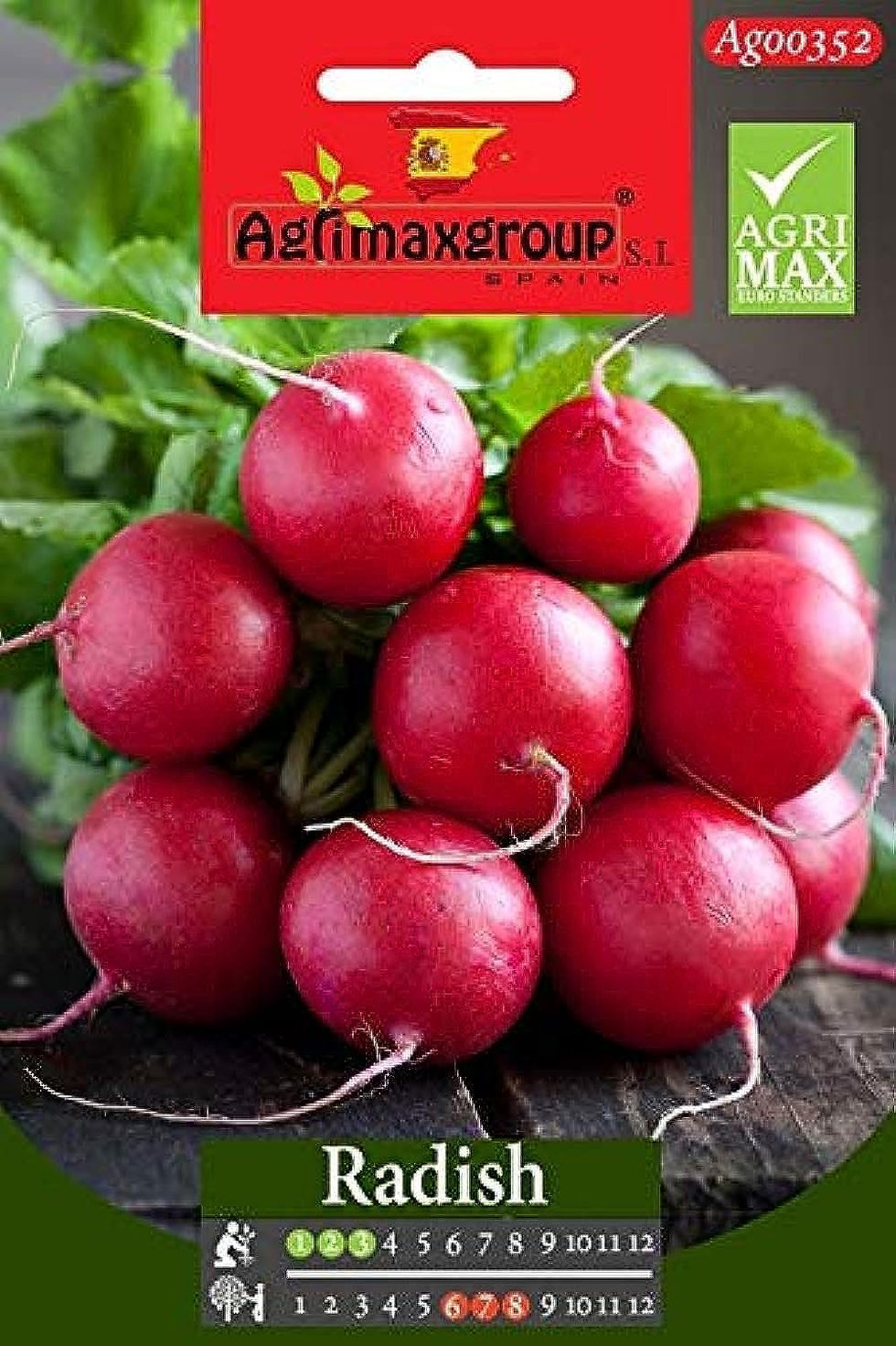 Red Radish Seeds Agrimax