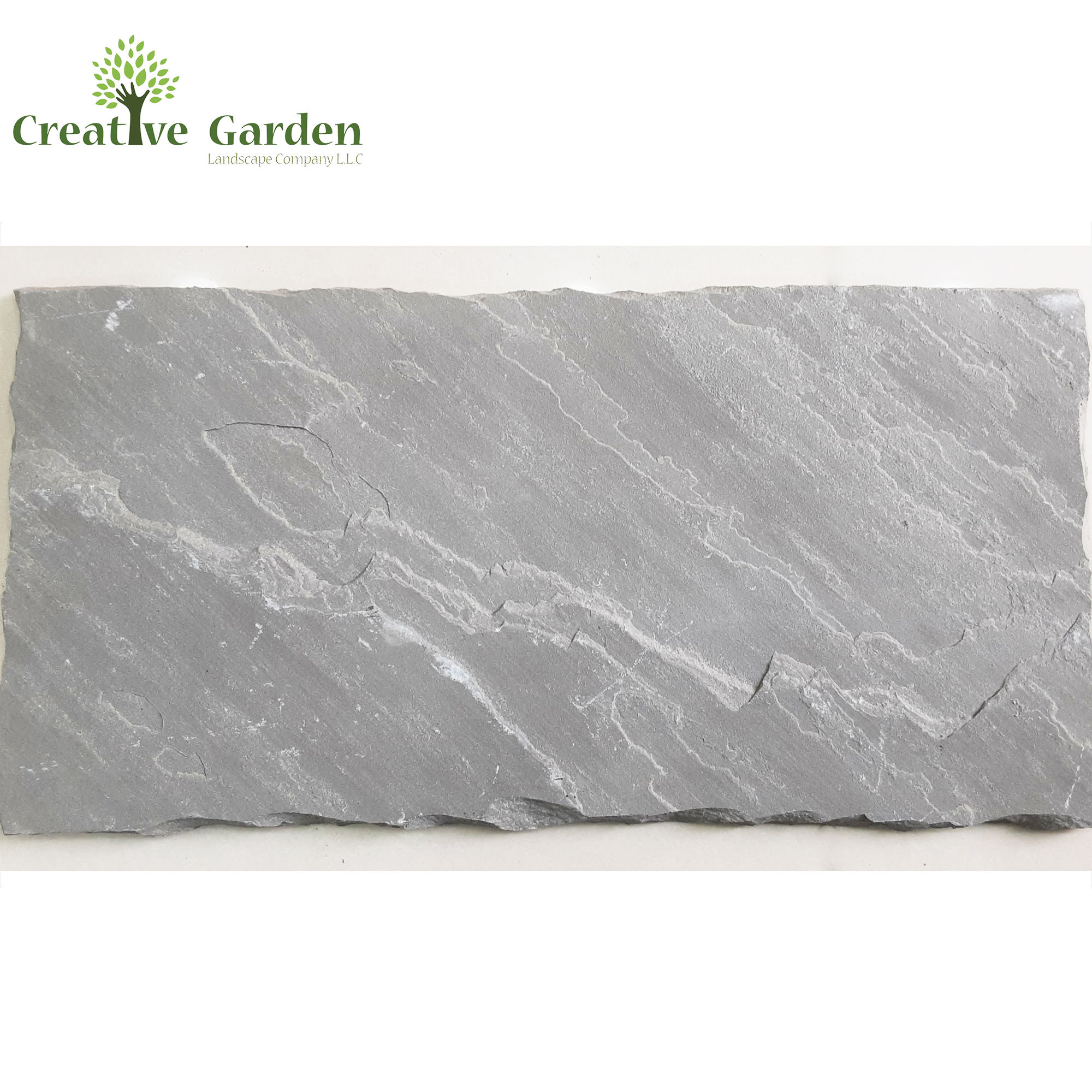 Stepping Stone Gray Rock Pattern