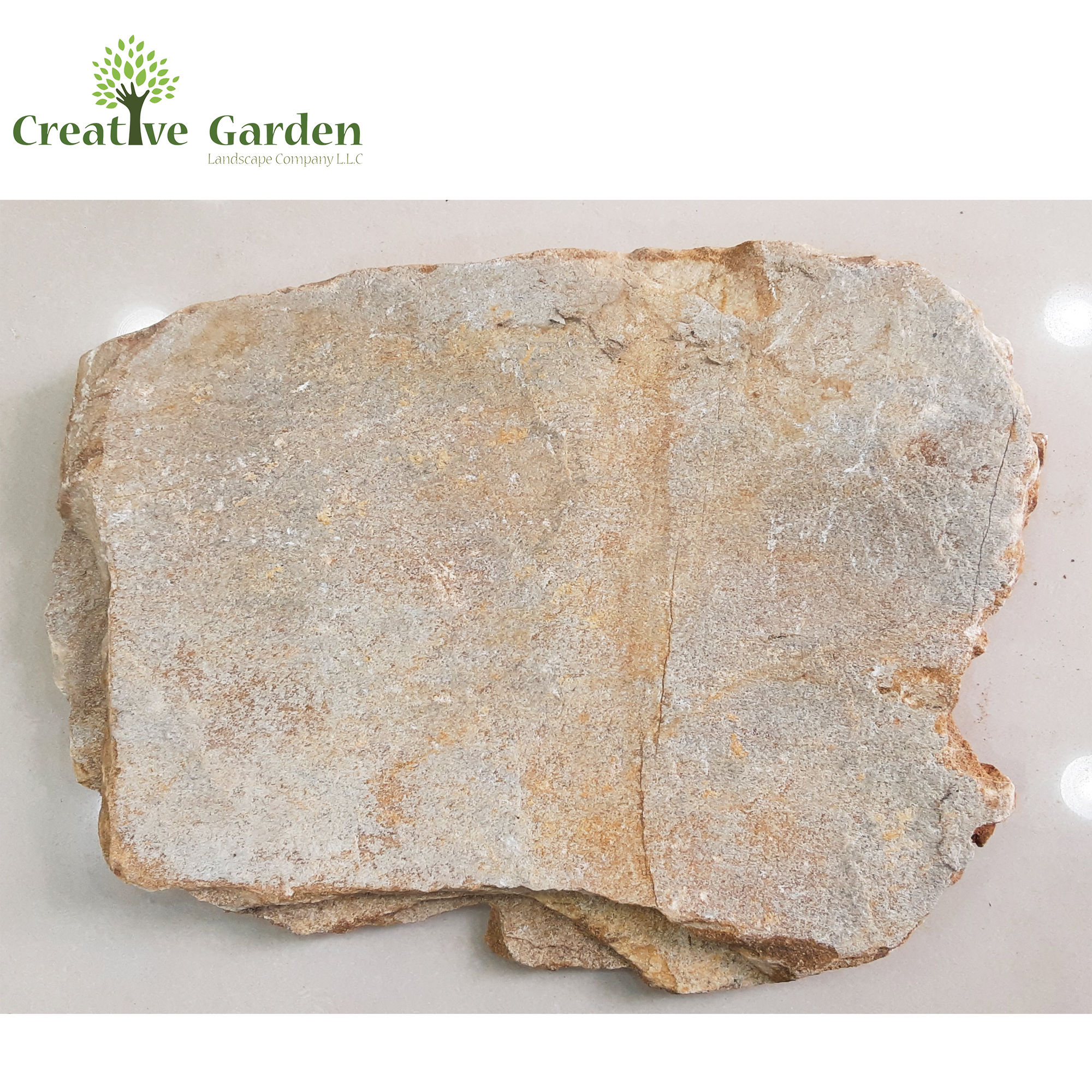 Stepping Stone Beige Rock Crazy