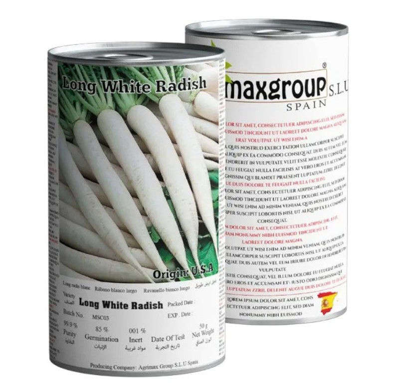 Radish Premium Quality Seeds (Made in Spain) by AgrimaxGroup
