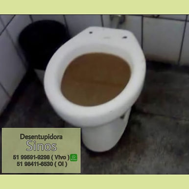 Desentupimento de Vaso em Canoas.