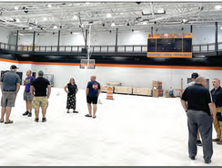 Browerville Gymnasium and Classrooms Nearing Completion, Still about a Month Out