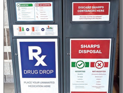 Sheriff's Office Installs Medication, Sharps Disposal Kiosks