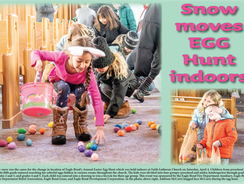 Snow Moves Egg Hunt Indoors