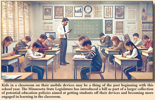 New rules may greet students this fall...Cell phones and other mobile devices may be out