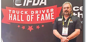 Chris Line Inducted into Truck Driver's Hall of Fame