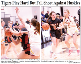 Tigers Play Hard But Fall Short Against Huskies