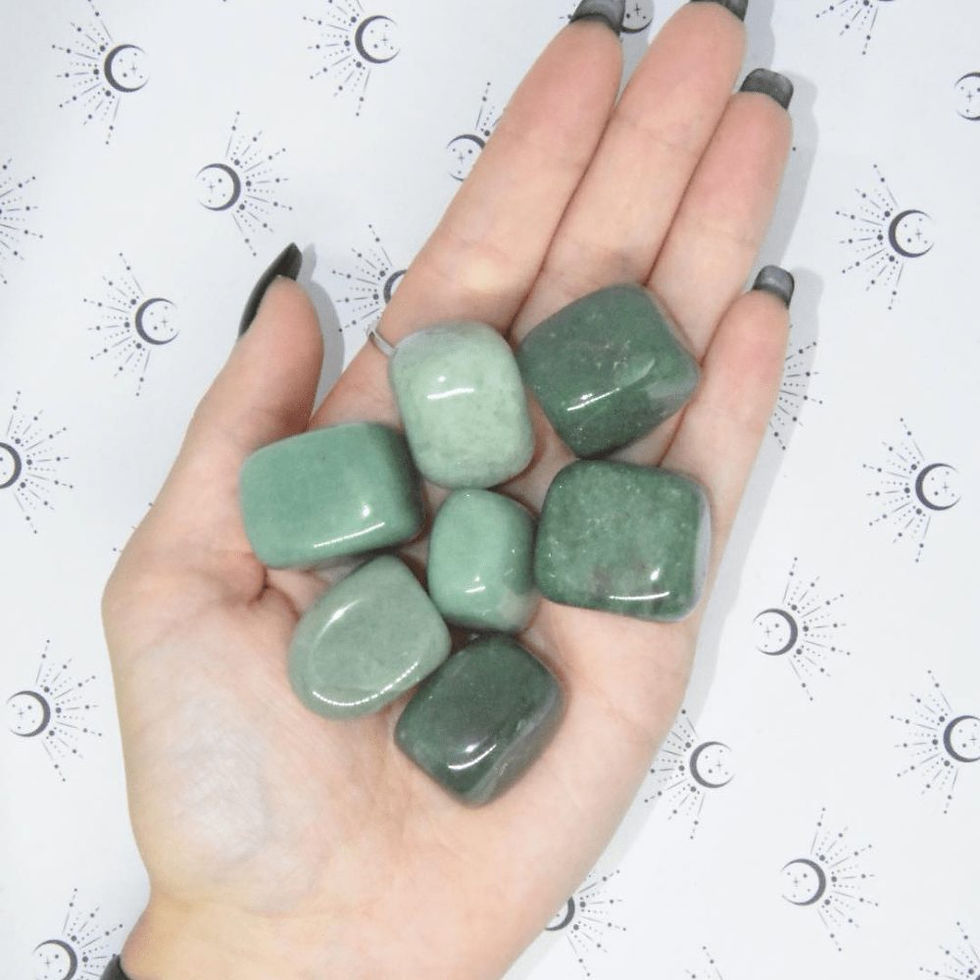 Miniature : Cube d’Aventurine Verte – Chance