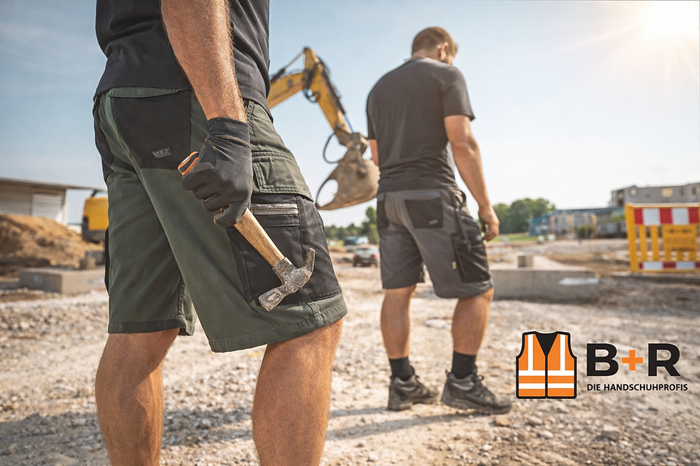 Kurze Arbeitshosen im Sommer – sinnvoll oder nicht?