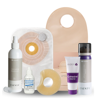 Ostomy Product Collage