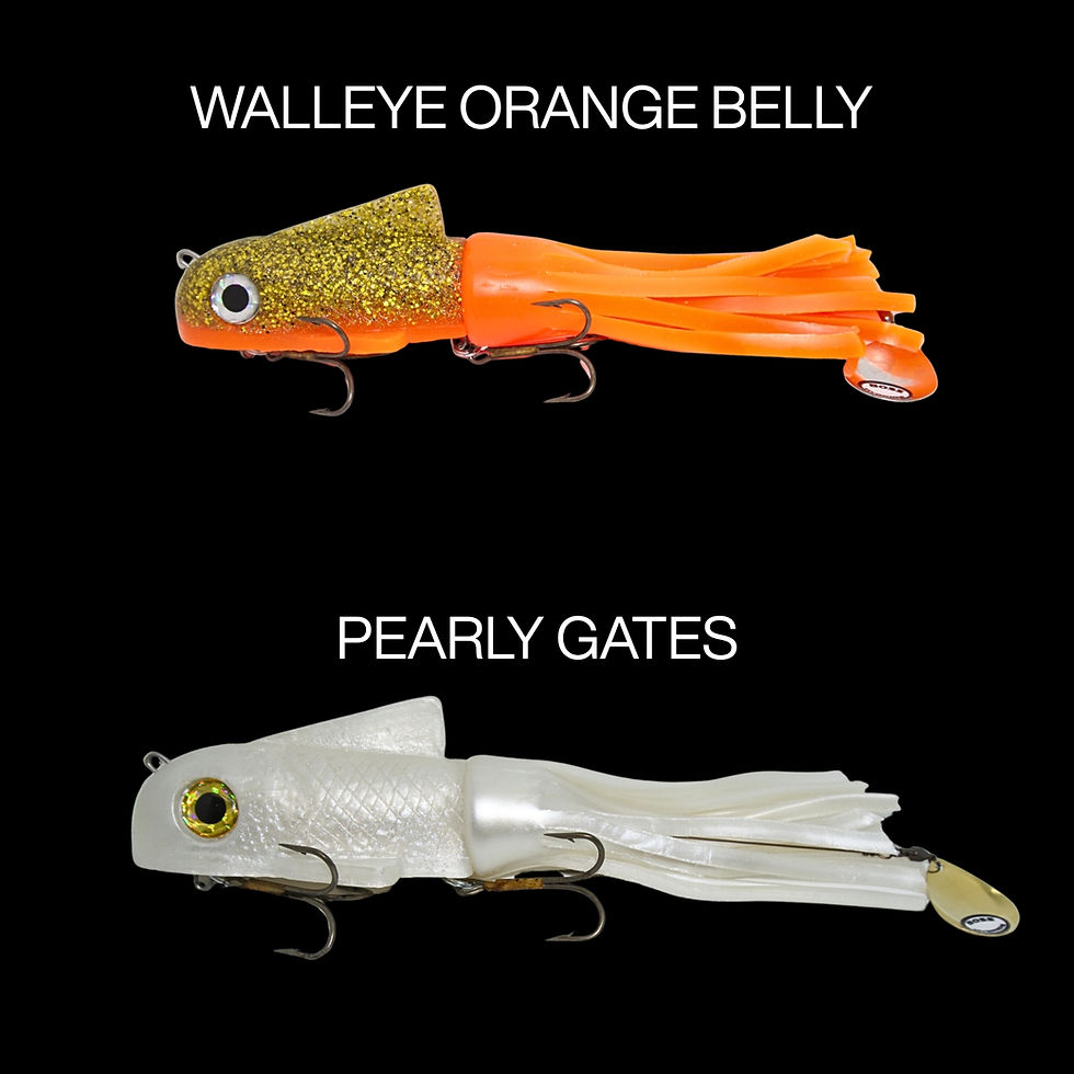 Thumbnail: Hybrid Muskie Lures - Assorted Colors & Sizes