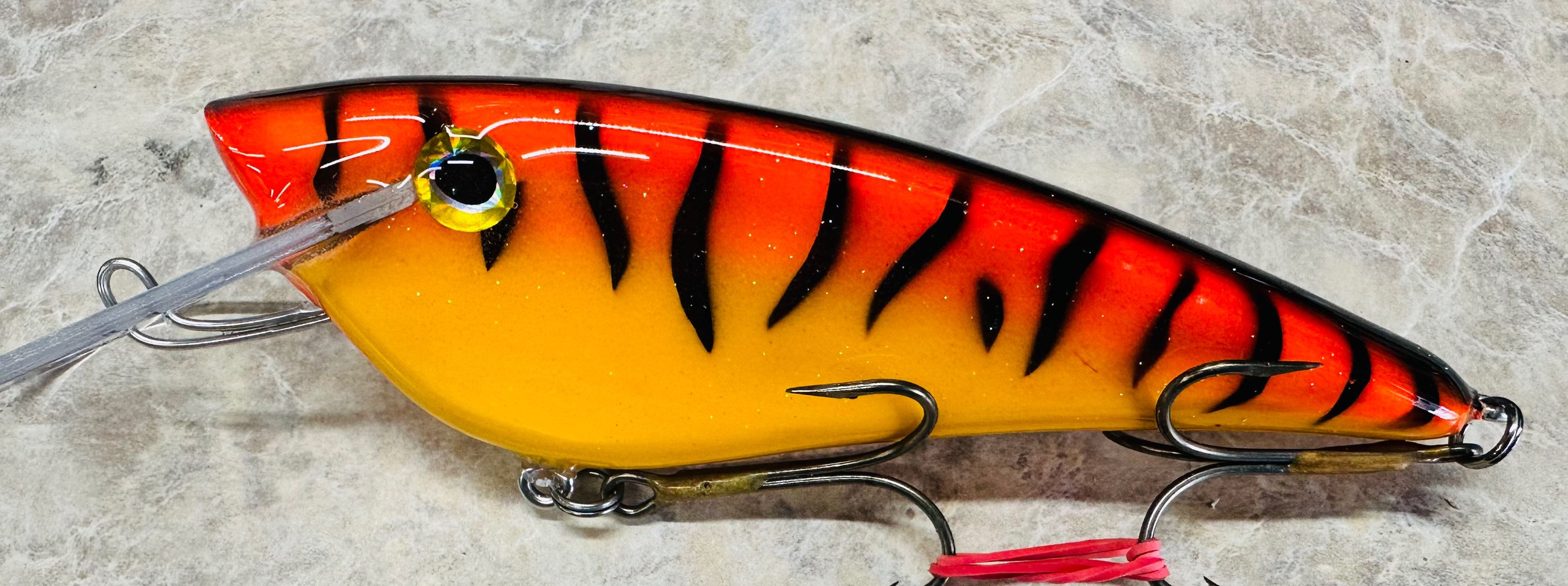 7” Boss  Orange tiger Y/B