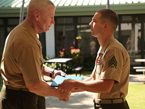 Face of Defense: Marine Saves Corporal’s Life Outside a Movie Theatre